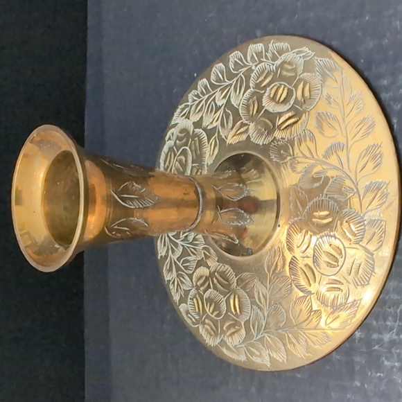 VGT,Brass set of 2 Candlestick Holders,Made In India. - Picture 2 of 9